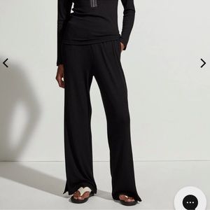 Varley Raya Split-Hem Pant Black M